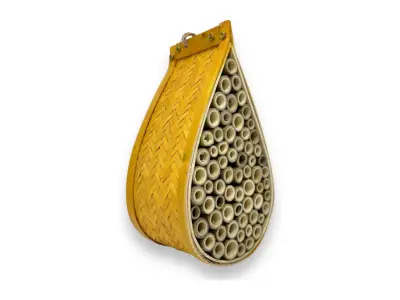 Mason Bee House - Wild Pollinator Bee Hotel for Garden Supplies