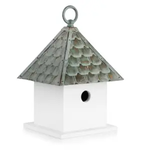 Good Directions BH206WWHT Bird House Bungalow